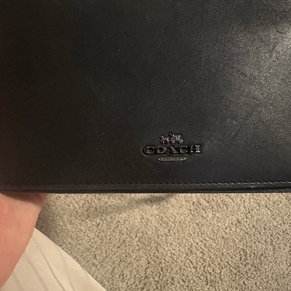 Coach Black Leather Crossbody Bag - Picture 3 of 6